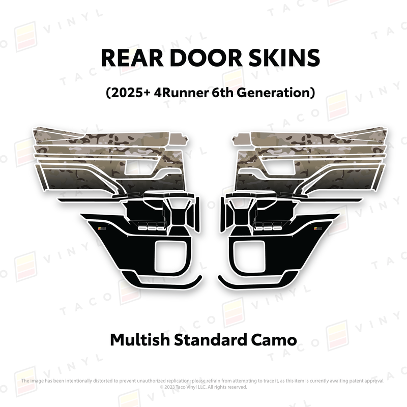 Load image into Gallery viewer, 2025+ 4Runner Door Skins