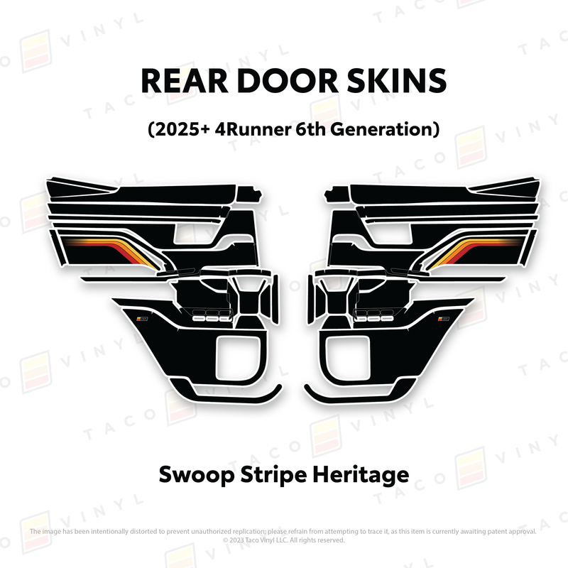 Load image into Gallery viewer, 2025+ 4Runner Door Skins
