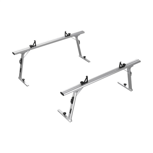 Thule TracRac SR Sliding Overhead Truck Rack - Compact (RACK ONLY/Req. SR Base Rails) - Silver