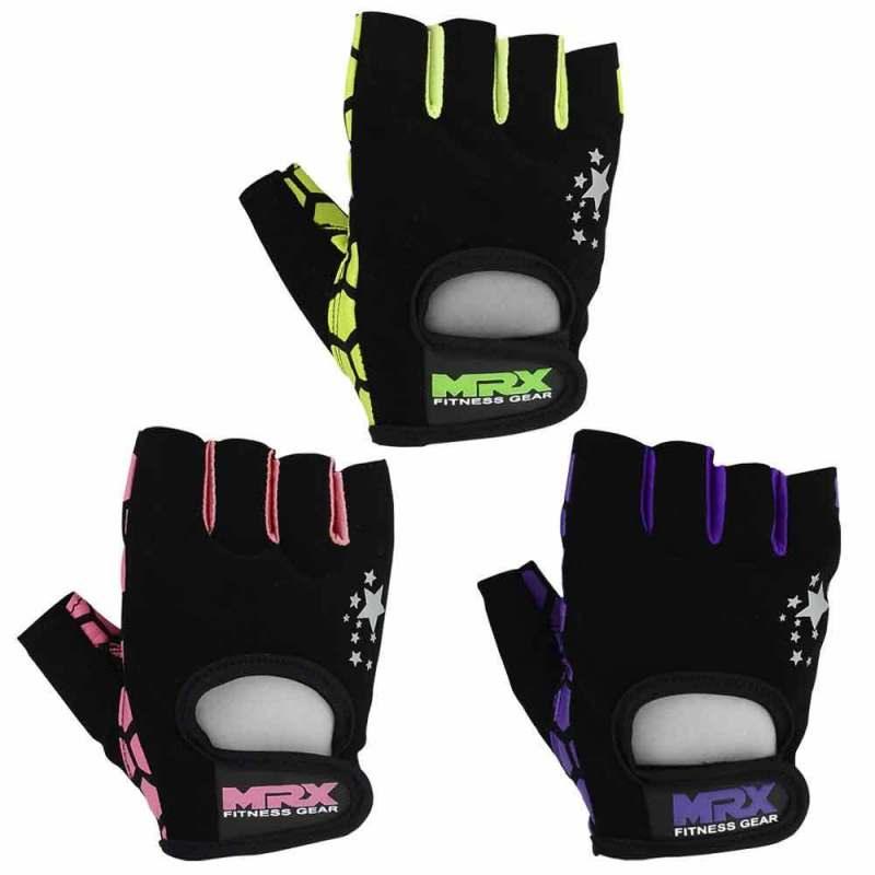 Load image into Gallery viewer, New MRX Women Weight Lifting Gloves GYM Workout Star Series All Sizes
