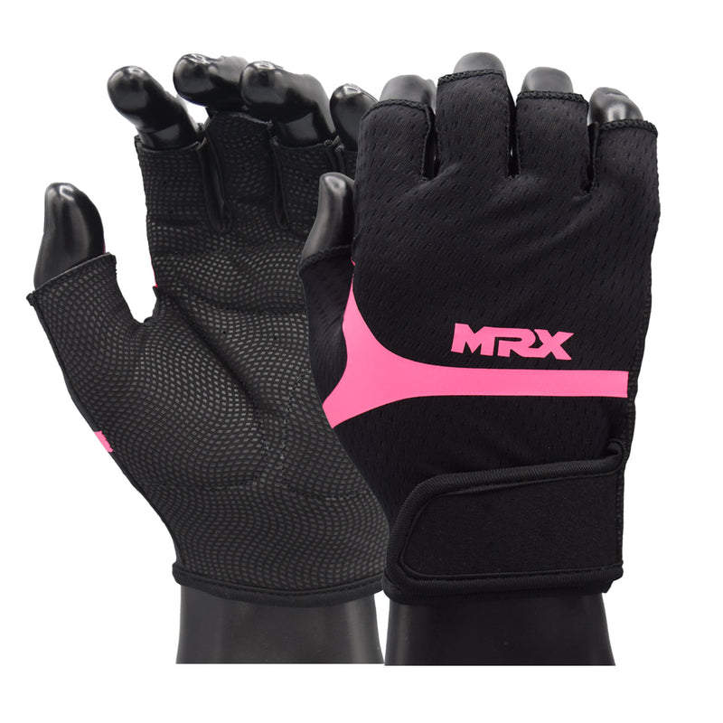Load image into Gallery viewer, MRX Women's Weight Lifting Gloves with Padded Palm for Gym and Cycling Workouts