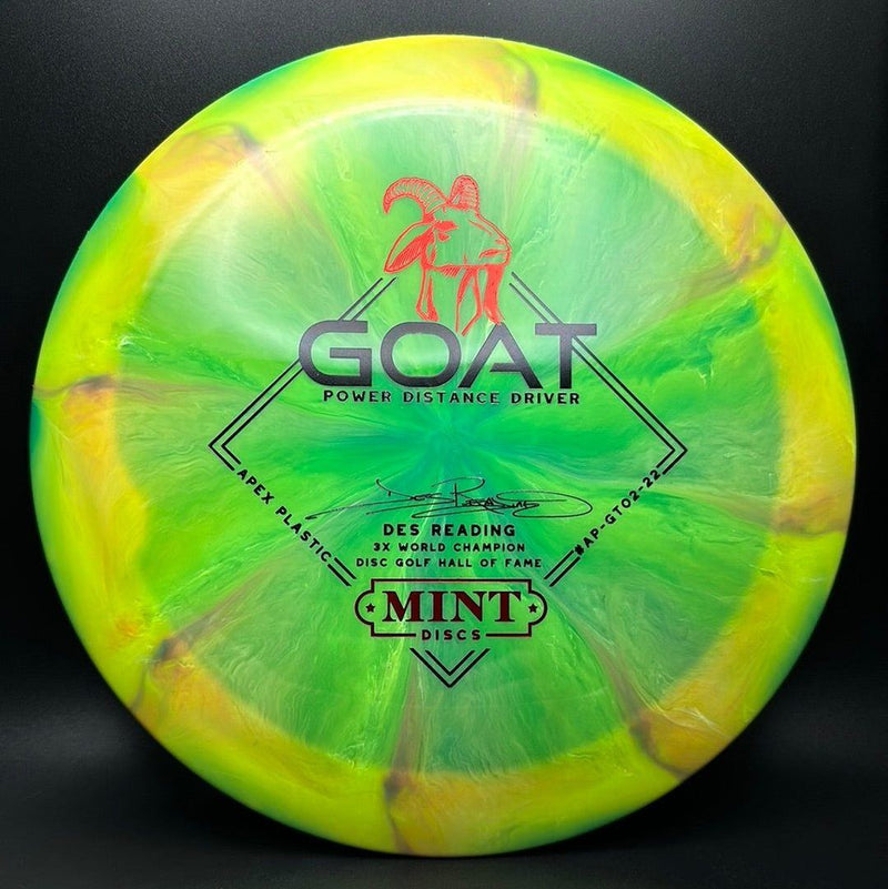 Load image into Gallery viewer, Swirly Apex Goat - 3x Des Reading Signature Series