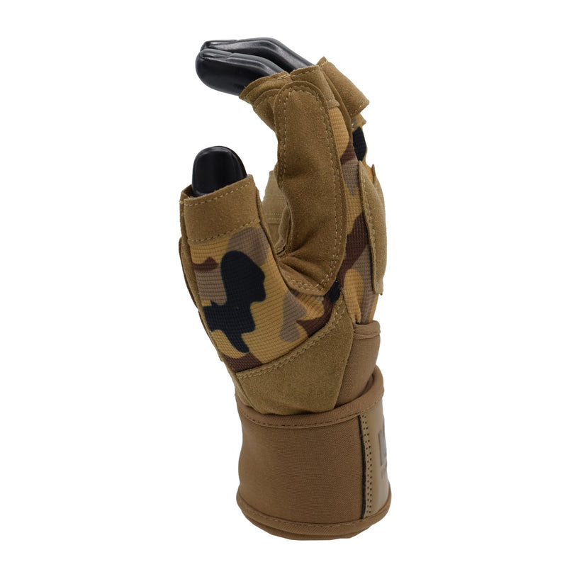 Load image into Gallery viewer, MRX Weightlifting Gloves for Gym Workout Training Long Wrist Strap