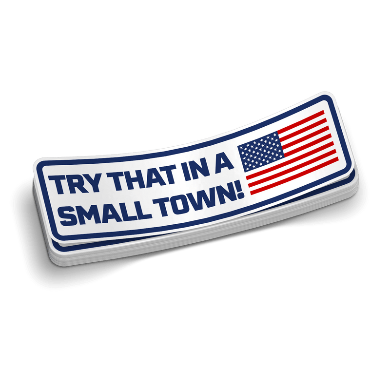 Load image into Gallery viewer, Small Town - Hard Hat Decal