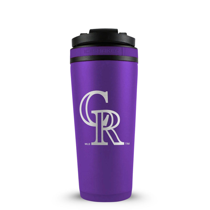 Load image into Gallery viewer, Officially Licensed Colorado Rockies 26oz Ice Shaker
