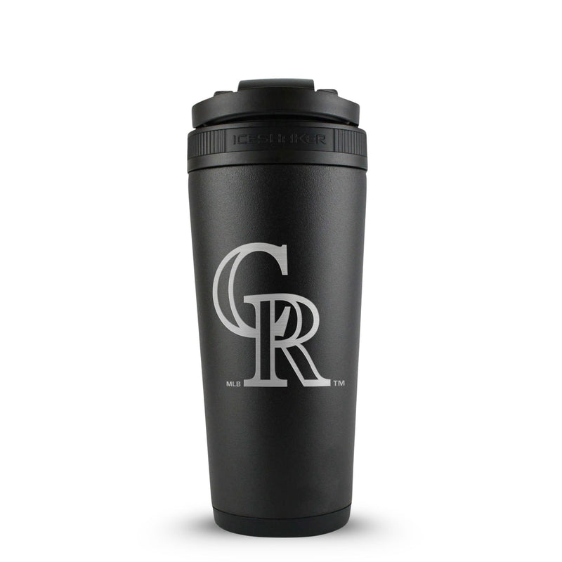 Load image into Gallery viewer, Officially Licensed Colorado Rockies 26oz Ice Shaker