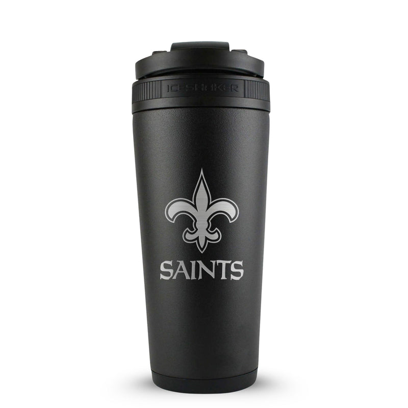 Load image into Gallery viewer, Officially Licensed New Orleans Saints 26oz Ice Shaker