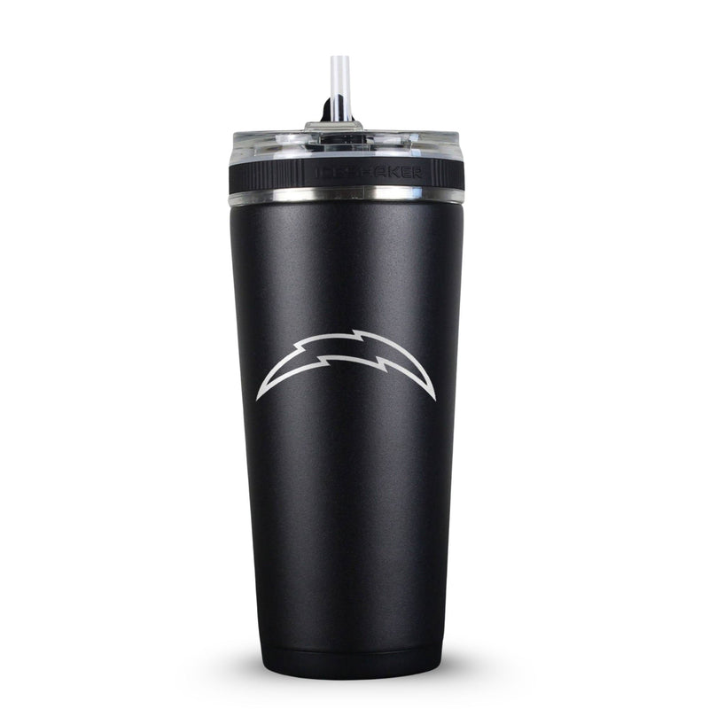 Load image into Gallery viewer, Officially Licensed Los Angeles Chargers 26oz Flex Bottle