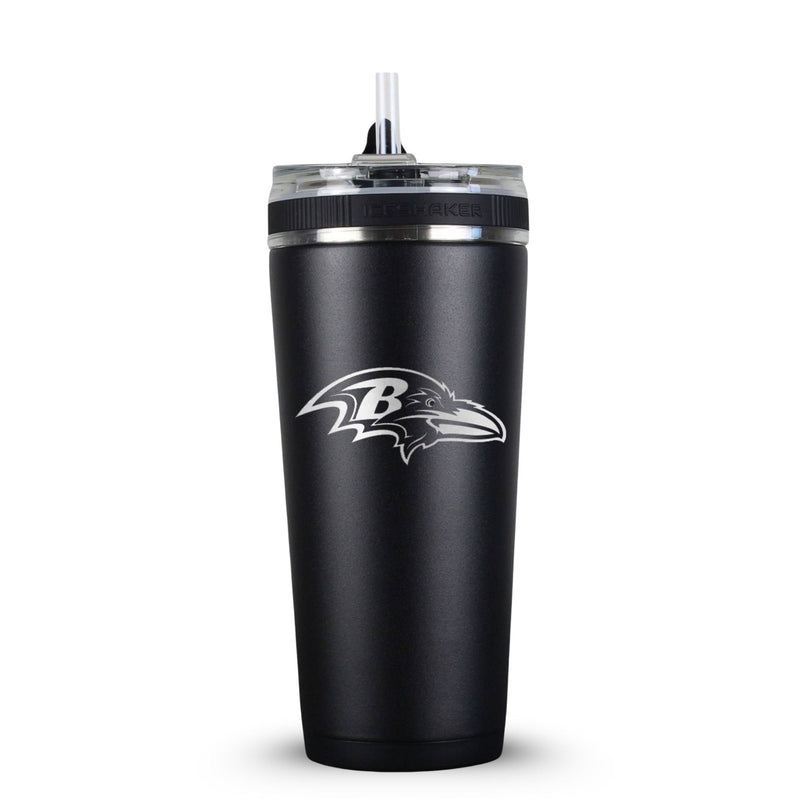 Load image into Gallery viewer, Officially Licensed Baltimore Ravens 26oz Flex Bottle