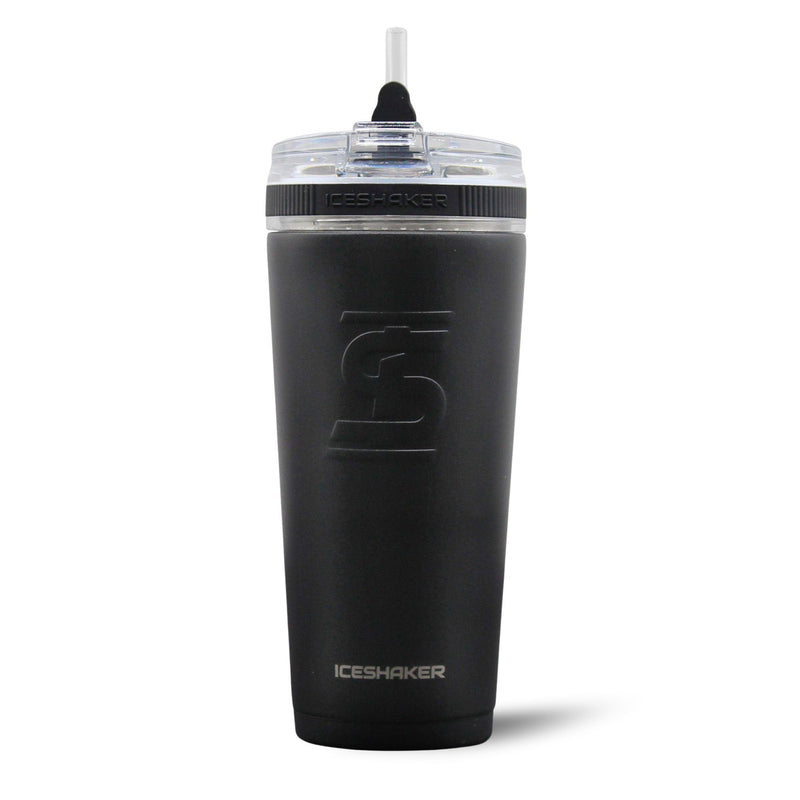 Load image into Gallery viewer, Officially Licensed Pittsburgh Steelers 26oz Flex Bottle - Black