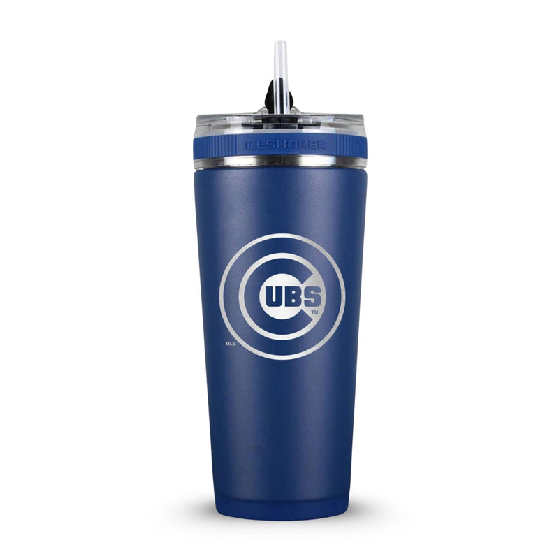 Load image into Gallery viewer, Officially Licensed Chicago Cubs 26oz Flex Bottle