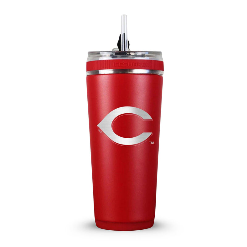 Load image into Gallery viewer, Officially Licensed Cincinnati Reds 26oz Flex Bottle