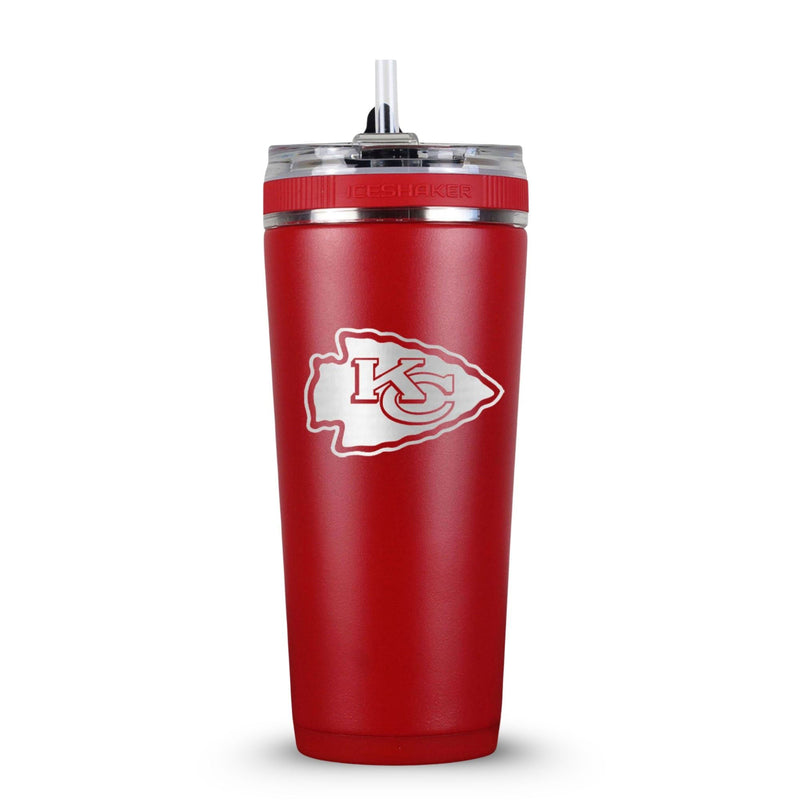 Load image into Gallery viewer, Officially Licensed Kansas City Chiefs 26oz Flex Bottle