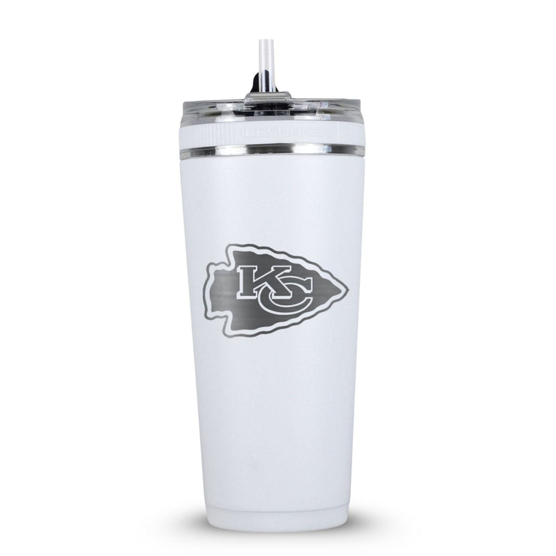 Load image into Gallery viewer, Officially Licensed Kansas City Chiefs 26oz Flex Bottle