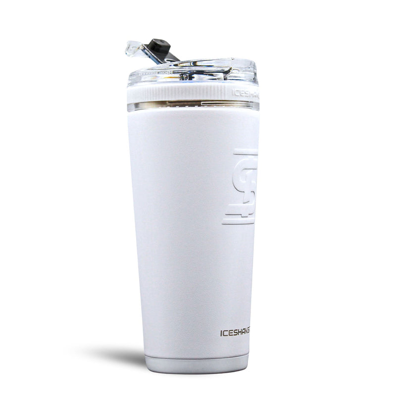 Load image into Gallery viewer, Officially Licensed Pittsburgh Steelers 26oz Flex Bottle - White