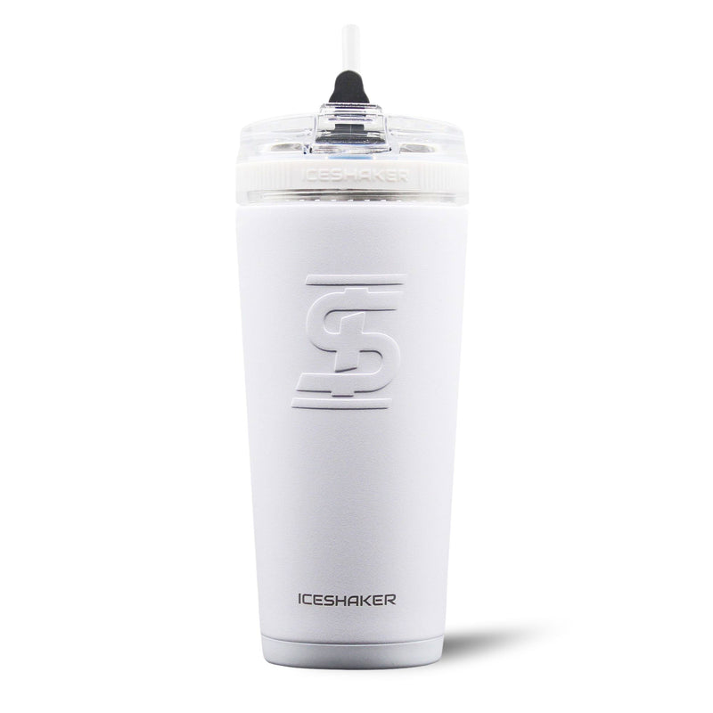 Load image into Gallery viewer, Officially Licensed Pittsburgh Steelers 26oz Flex Bottle - White