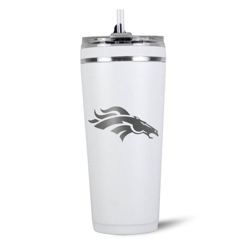 Load image into Gallery viewer, Officially Licensed Denver Broncos 26oz Flex Bottle