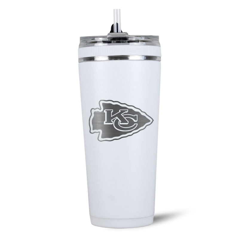 Load image into Gallery viewer, Officially Licensed Kansas City Chiefs 26oz Flex Bottle