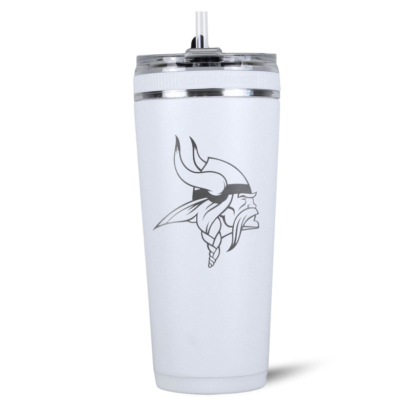 Load image into Gallery viewer, Officially Licensed Minnesota Vikings 26oz Flex Bottle