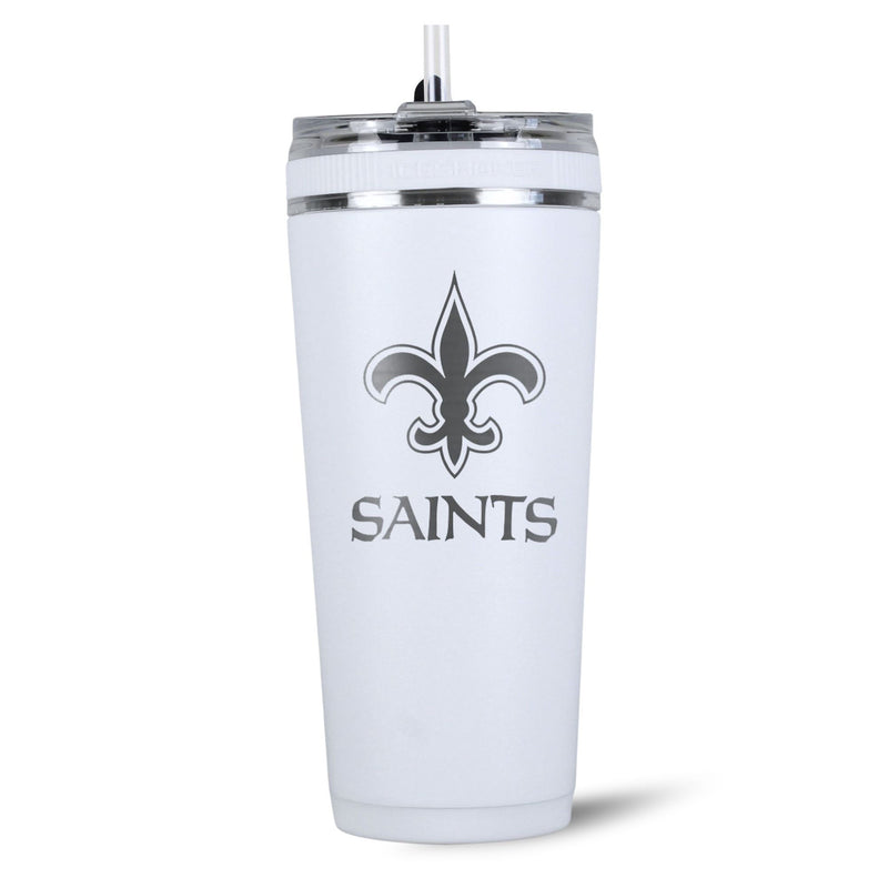 Load image into Gallery viewer, Officially Licensed New Orleans Saints 26oz Flex Bottle