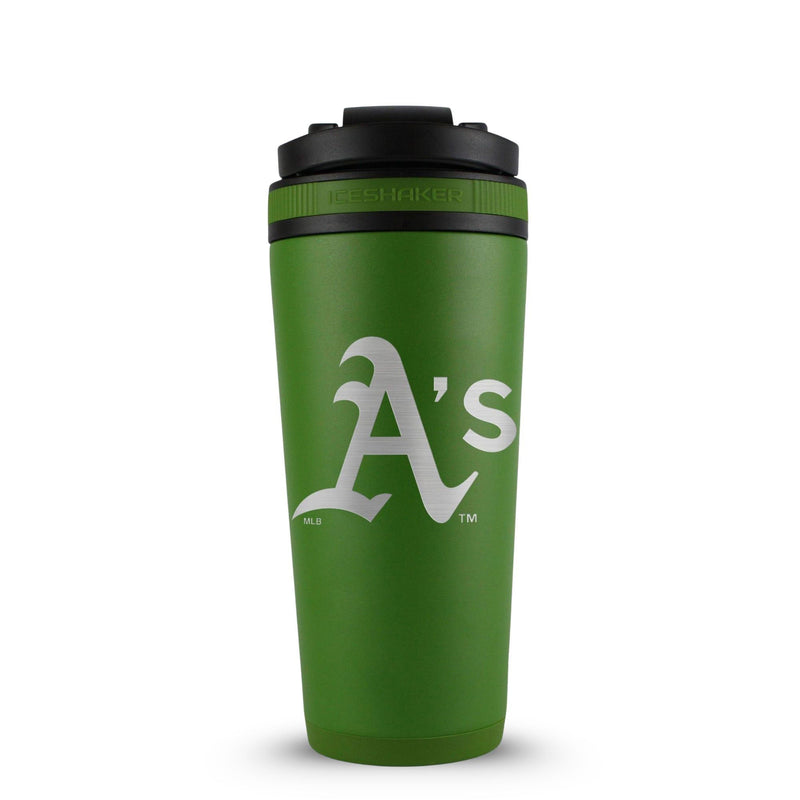 Load image into Gallery viewer, Officially Licensed Oakland Athletics 26oz Ice Shaker