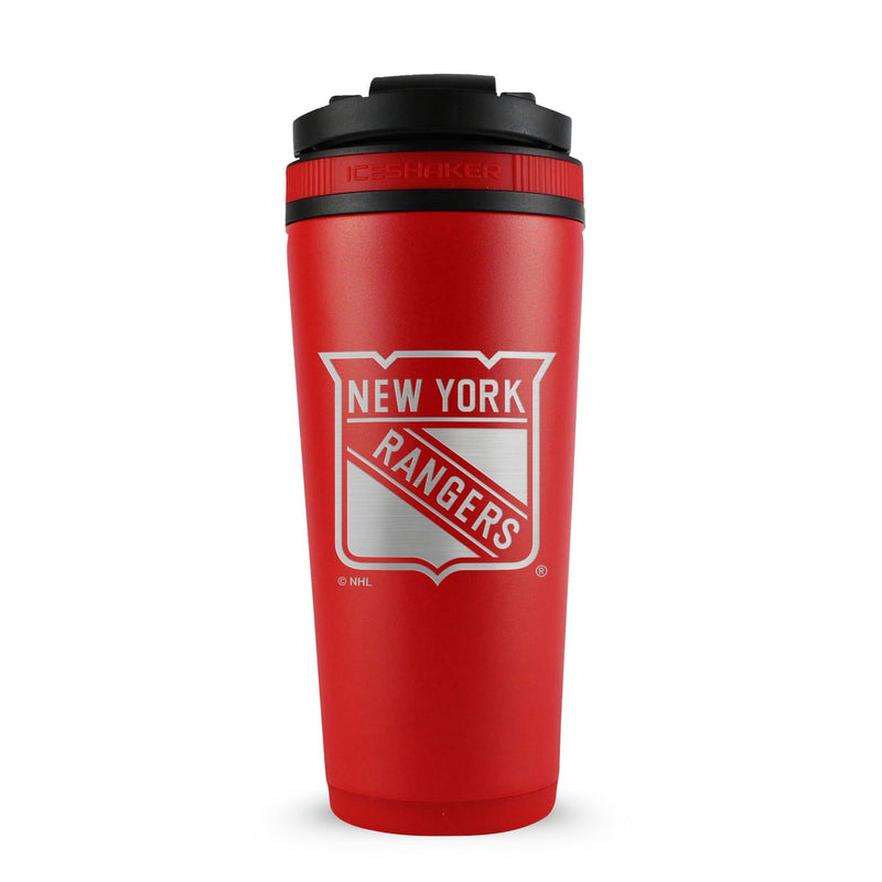 Load image into Gallery viewer, Officially Licensed New York Rangers 26oz Ice Shaker - Red