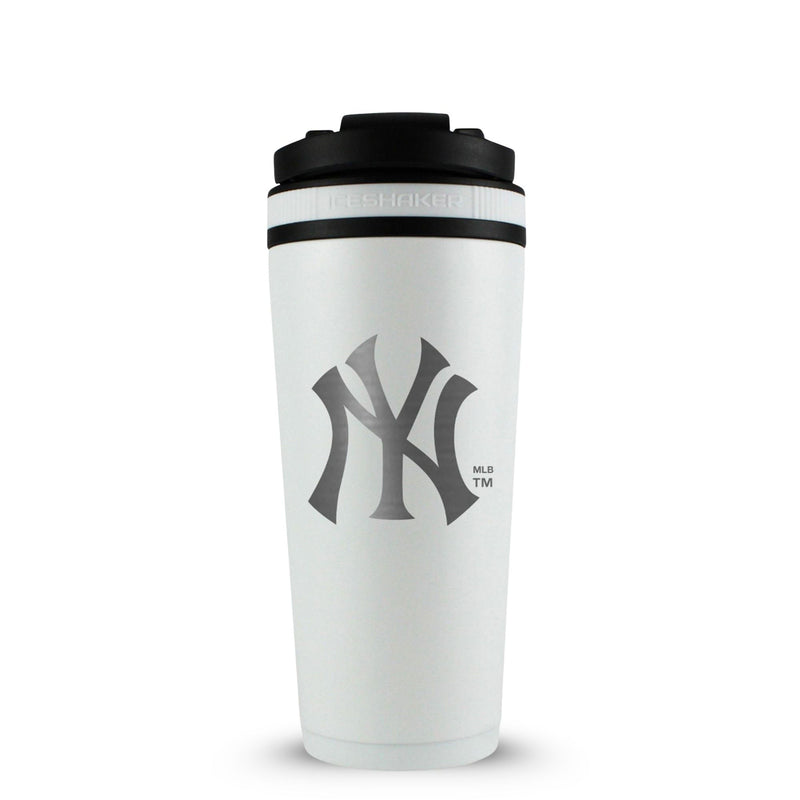 Load image into Gallery viewer, Officially Licensed New York Yankees 26oz Ice Shaker - White
