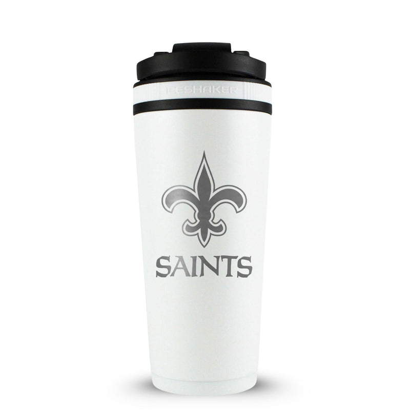 Load image into Gallery viewer, Officially Licensed New Orleans Saints 26oz Ice Shaker