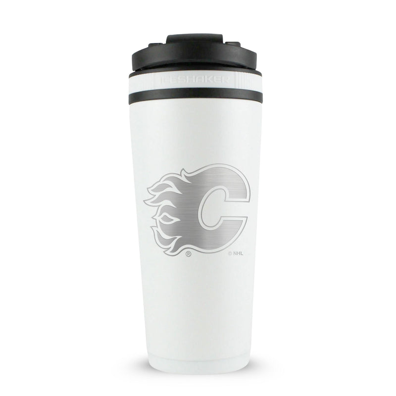 Load image into Gallery viewer, Officially Licensed Calgary Flames 26oz Ice Shaker