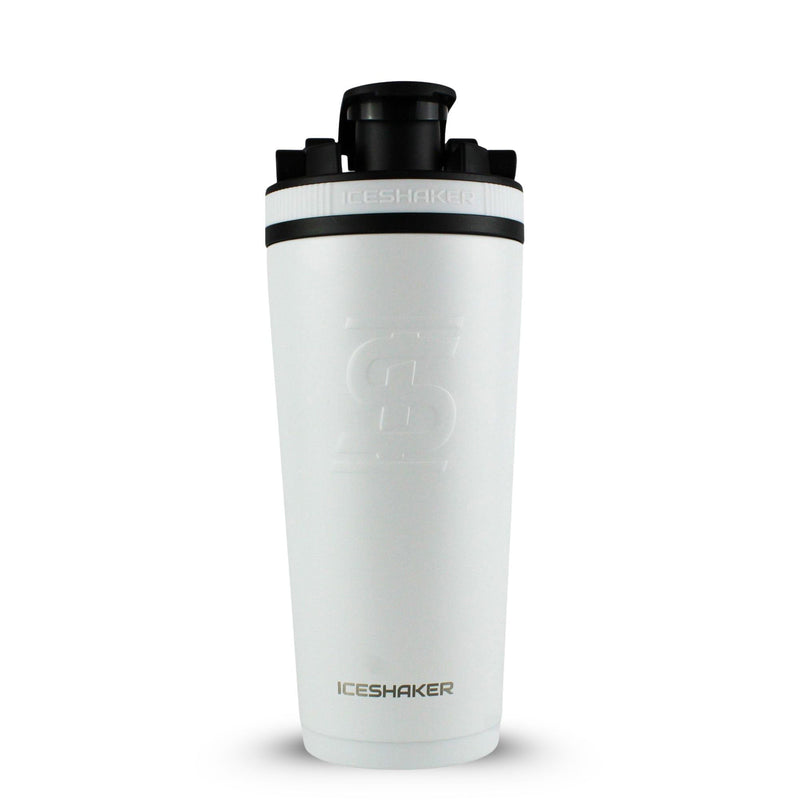 Load image into Gallery viewer, Officially Licensed Utah Jazz 26oz Ice Shaker - White