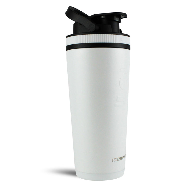 Load image into Gallery viewer, Officially Licensed Pittsburgh Steelers 26oz Ice Shaker - White