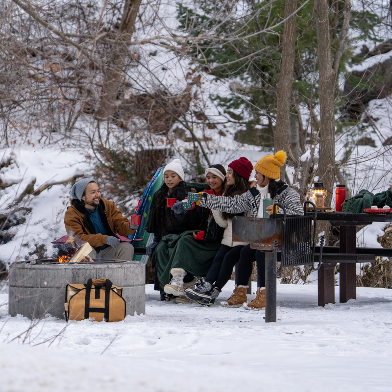Load image into Gallery viewer, Tote Shape Canvas Firewood Log Carriers