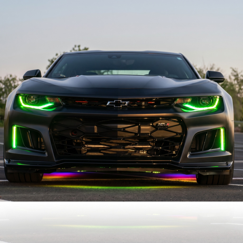 Load image into Gallery viewer, Chevrolet Camaro Flow Series Multicolor DRL Boards (2016-2018)