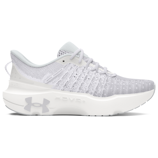Men's Under Armour Infinite Elite, White/Grey, 9 D Medium - Skoutley Outdoors LLC