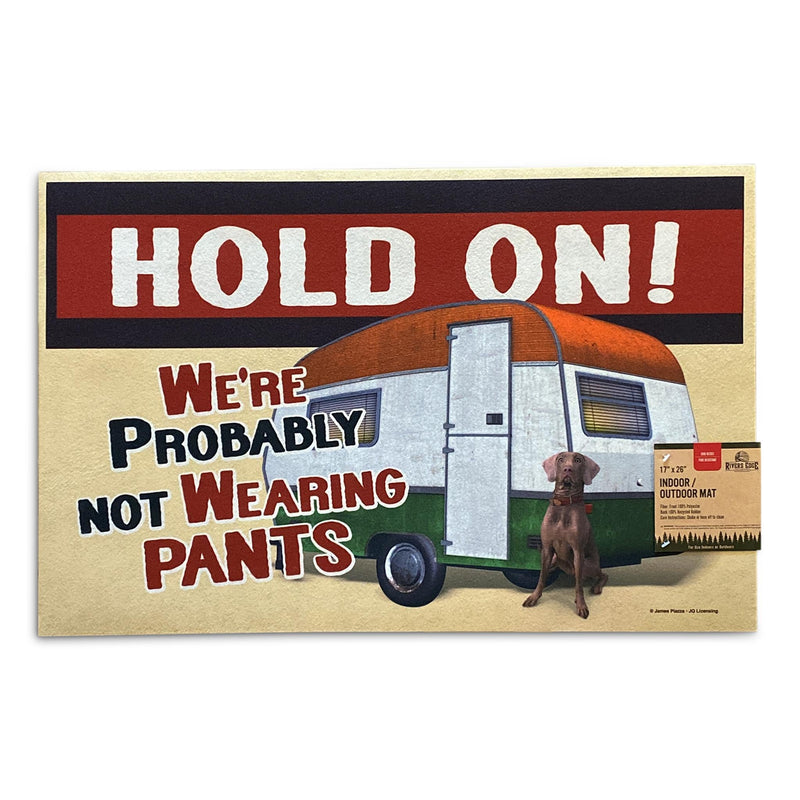 Load image into Gallery viewer, Door Mat Rubber 26in x 17in-Pants
