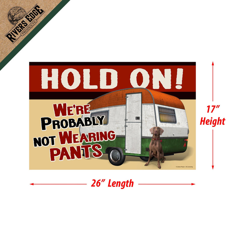 Load image into Gallery viewer, Door Mat Rubber 26in x 17in-Pants