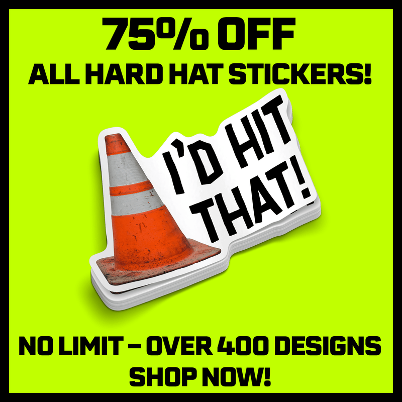 Load image into Gallery viewer, I'd Hit That - Hard Hat Decal