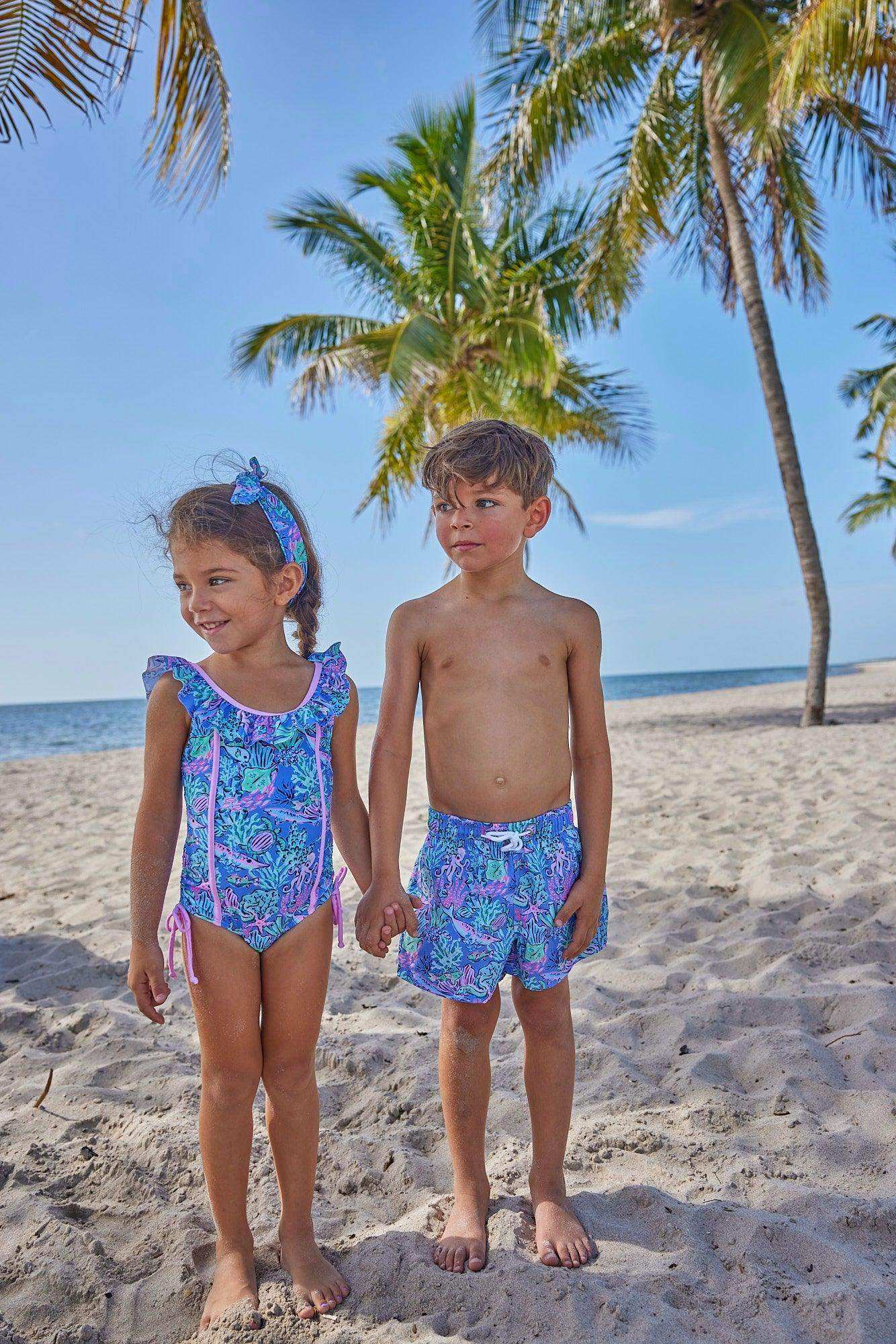 Bahamas Reef One Piece Swimsuit - Skoutley Outdoors LLC