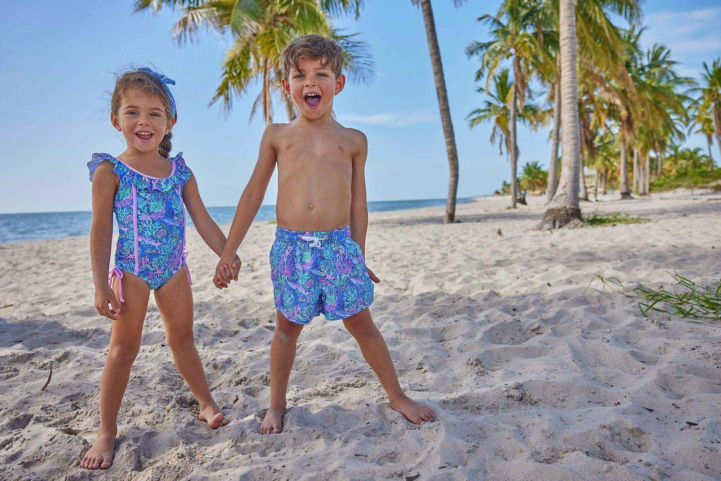 Bahamas Reef One Piece Swimsuit - Skoutley Outdoors LLC