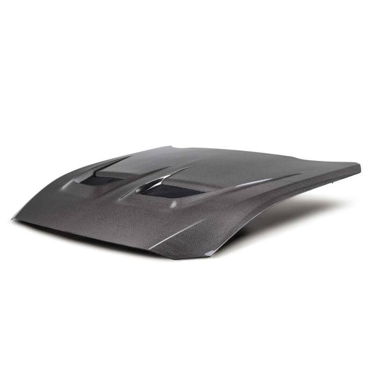 Anderson Composites 2024 Ford Mustang Type-GTD Double Sided Carbon Fiber Hood