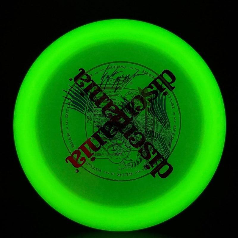 Load image into Gallery viewer, Glow C-Line PD2 (Penned) - Rare Triple Stamp - Eagle Black Ink, Ritual