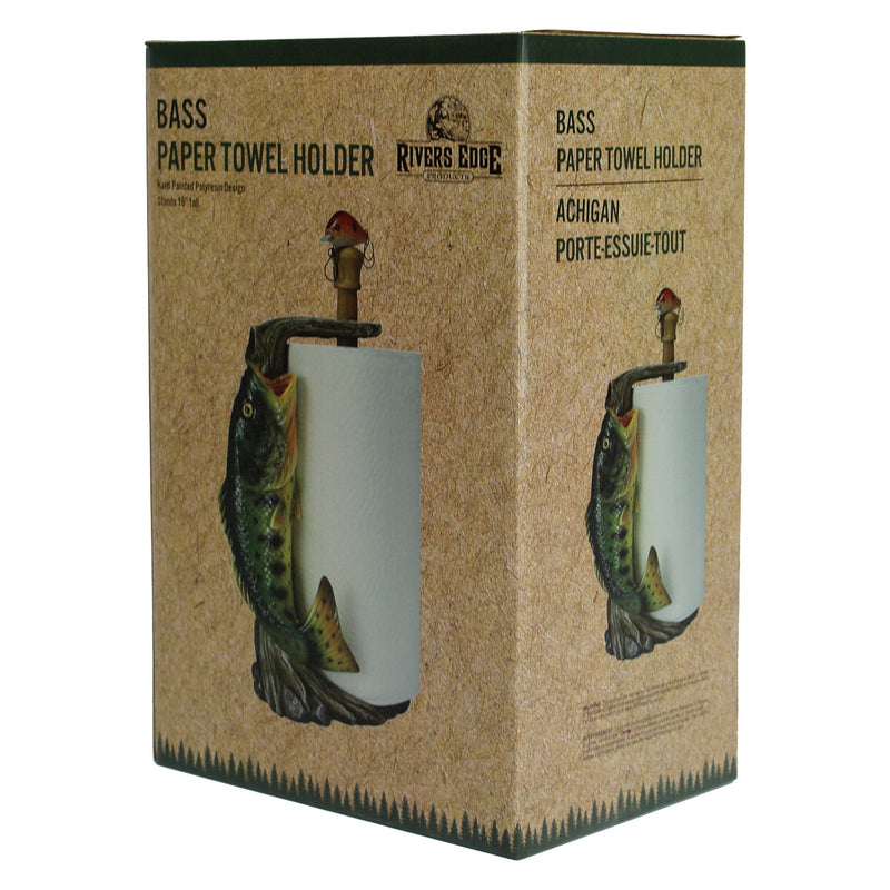 Load image into Gallery viewer, Paper Towel Holder-Largemouth Bass