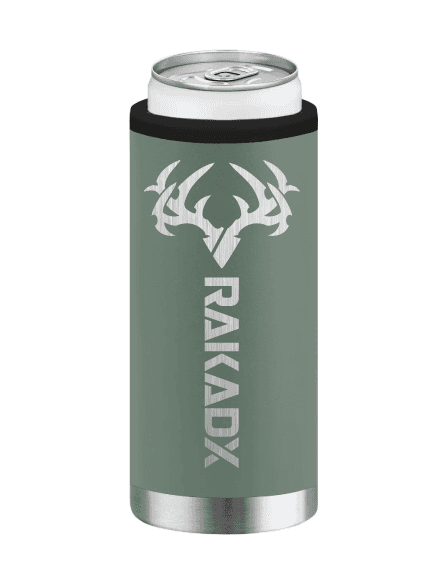 Skinny Tall Insulated Engraved Can Cooler | 2 Colors - Skoutley Outdoors LLC