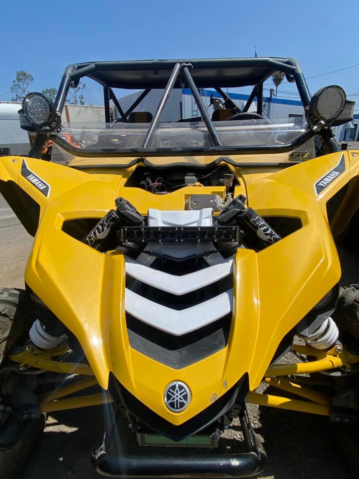 Load image into Gallery viewer, Yamaha YXZ 1000r 12" Single Row LED Bar Shock Mount