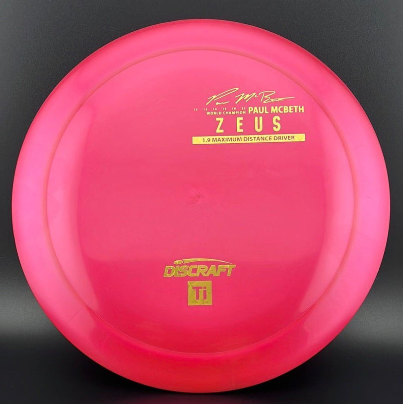 Load image into Gallery viewer, Titanium Zeus - First Run - Paul McBeth Limited Edition