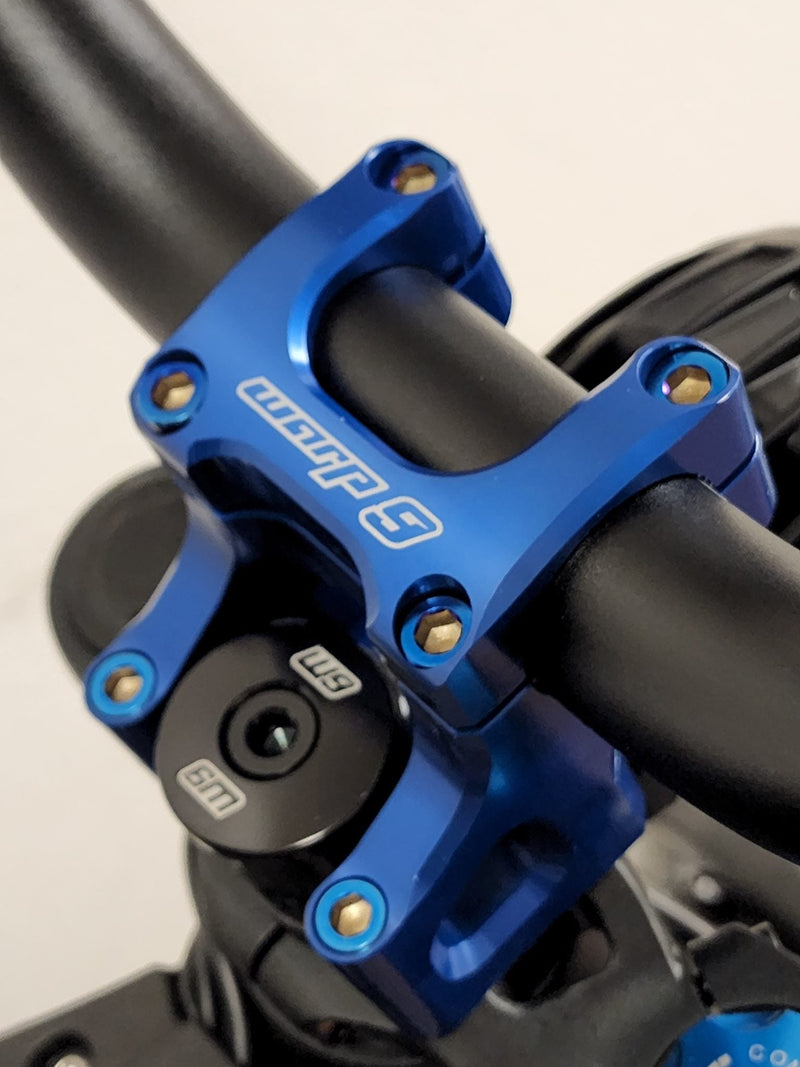Load image into Gallery viewer, Surron Light Bee/Talaria Sting Bar Mount Titanium Bolt Kit By Warp 9
