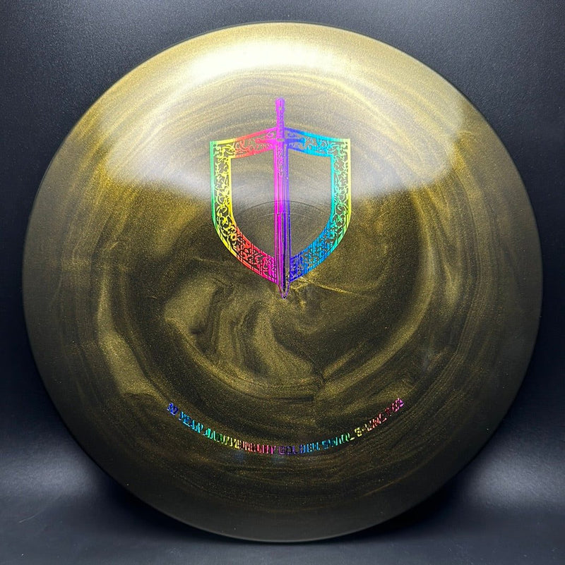 Load image into Gallery viewer, Golden Swirly S-Line FD3 - 10 Year Anniversary