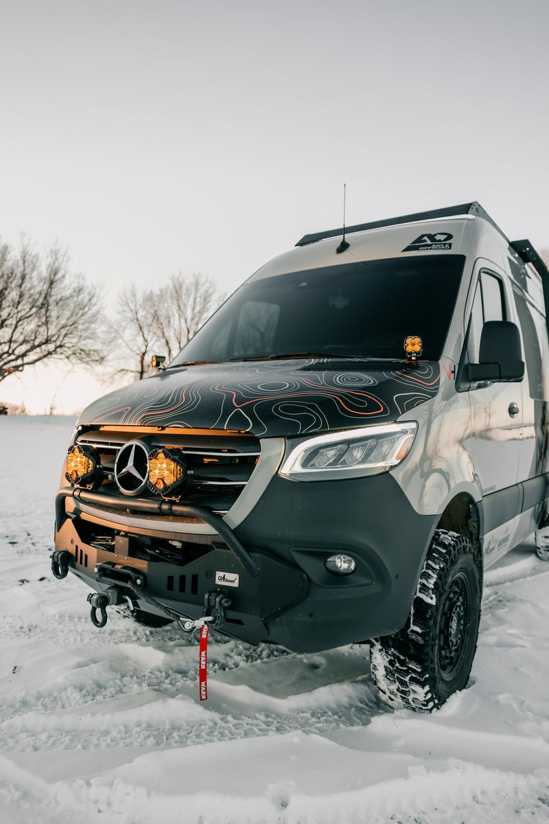 Load image into Gallery viewer, CAtuned Off-Road 2019+ Sprinter Ditch Light Brackets