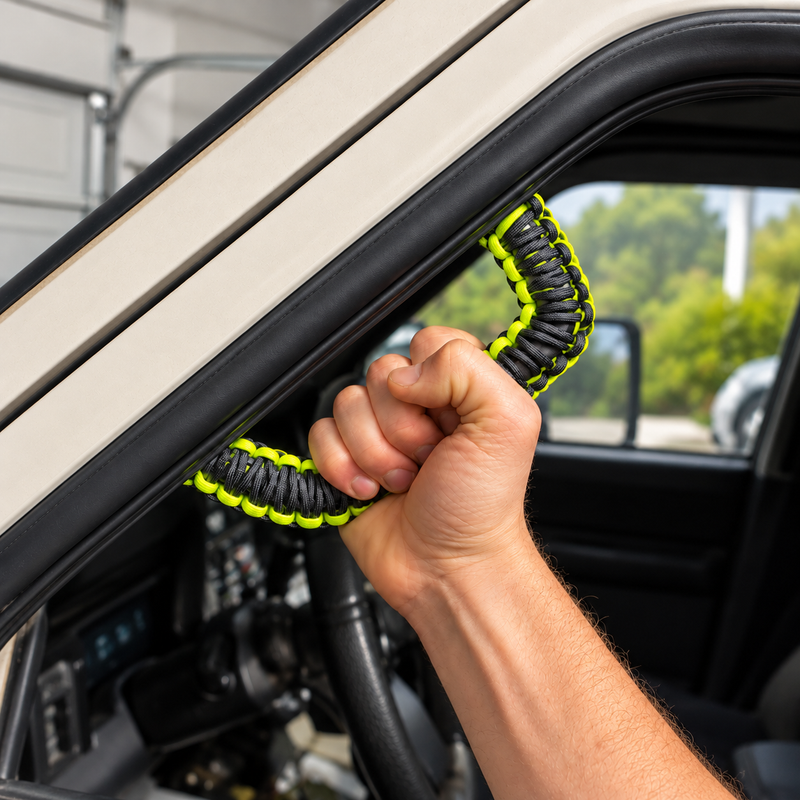 Load image into Gallery viewer, A Pillar Grab Handle Kit for Jeep XJ Cherokee
