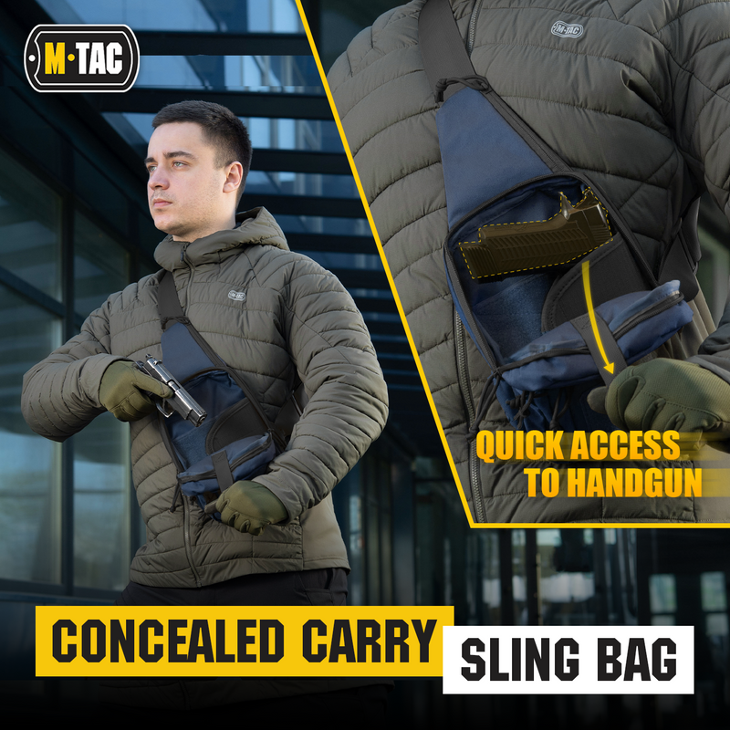 Load image into Gallery viewer, M-Tac Tactical Bag Shoulder Chest Pack with Sling & Loop Panel